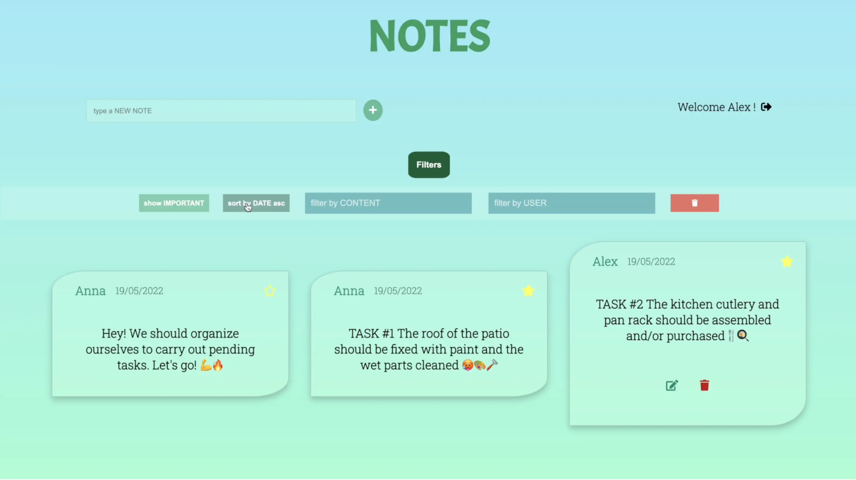 Notes App